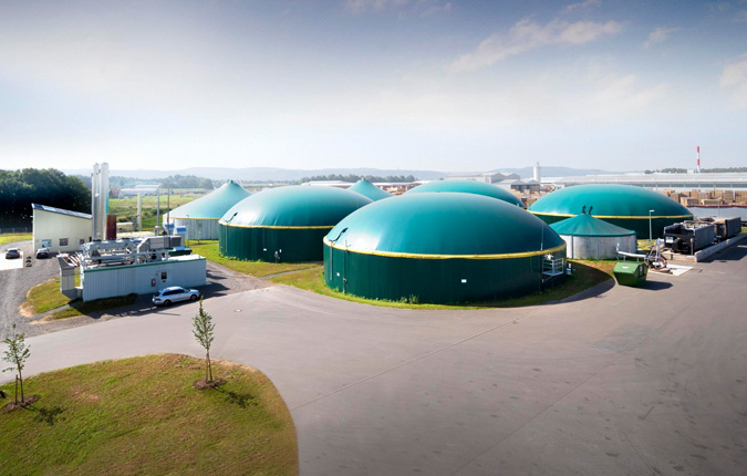 Biogas-Anlage in Ramstein-Miesenbach