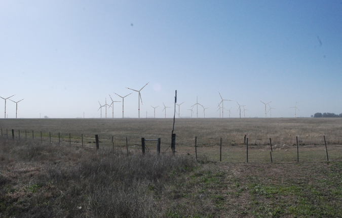 Visualisierung Windpark Argentinien