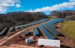 Solar plant and battery storage Gumpen