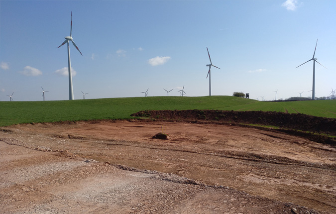 Windpark-Repowering in Adorf