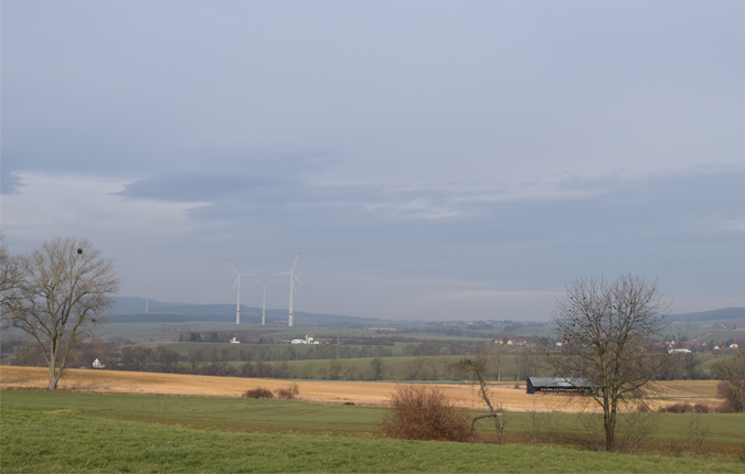 Windpark Hohe Heide - Visualisierung