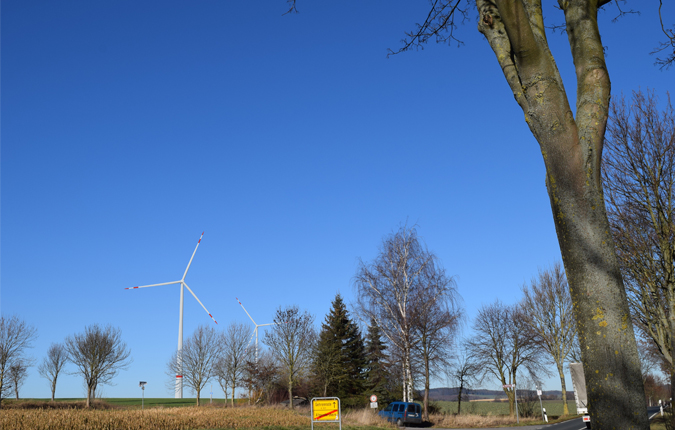 Windpark Hohe Heide - Visualisierung