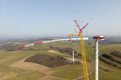 Windpark Einöllen, Deutschland