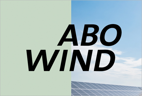 ABO Wind Logo - Negro